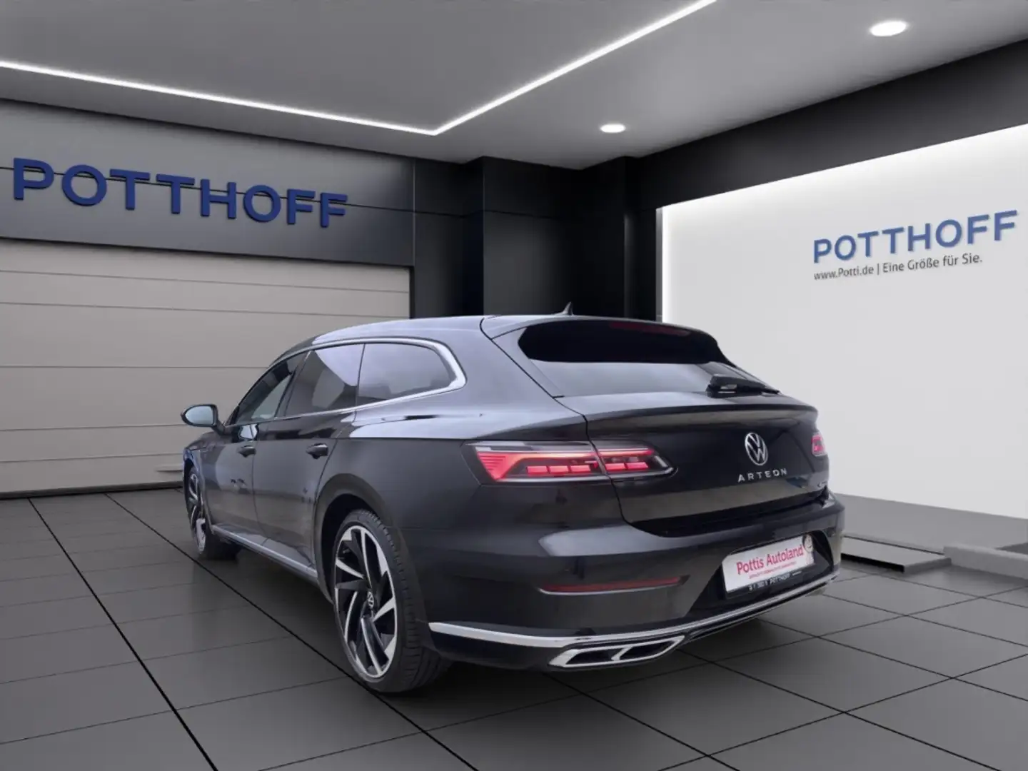 Volkswagen Arteon Shooting Brake 2.0 TDI 4M DSG R-LINE PANO AHK DCC Schwarz - 2