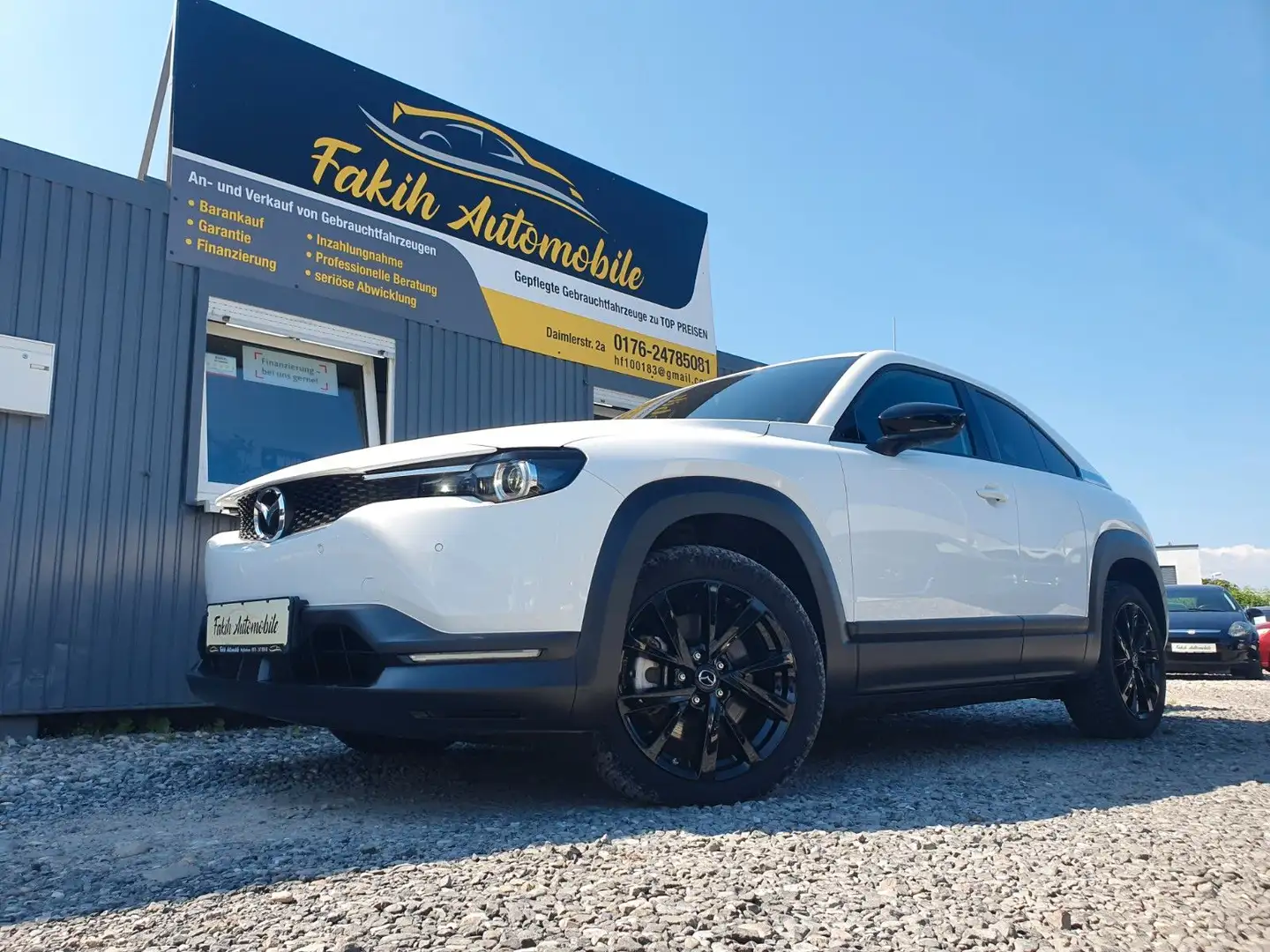 Mazda MX-30 Basis Automatik 33Tkm LED Teilleder Blanc - 1