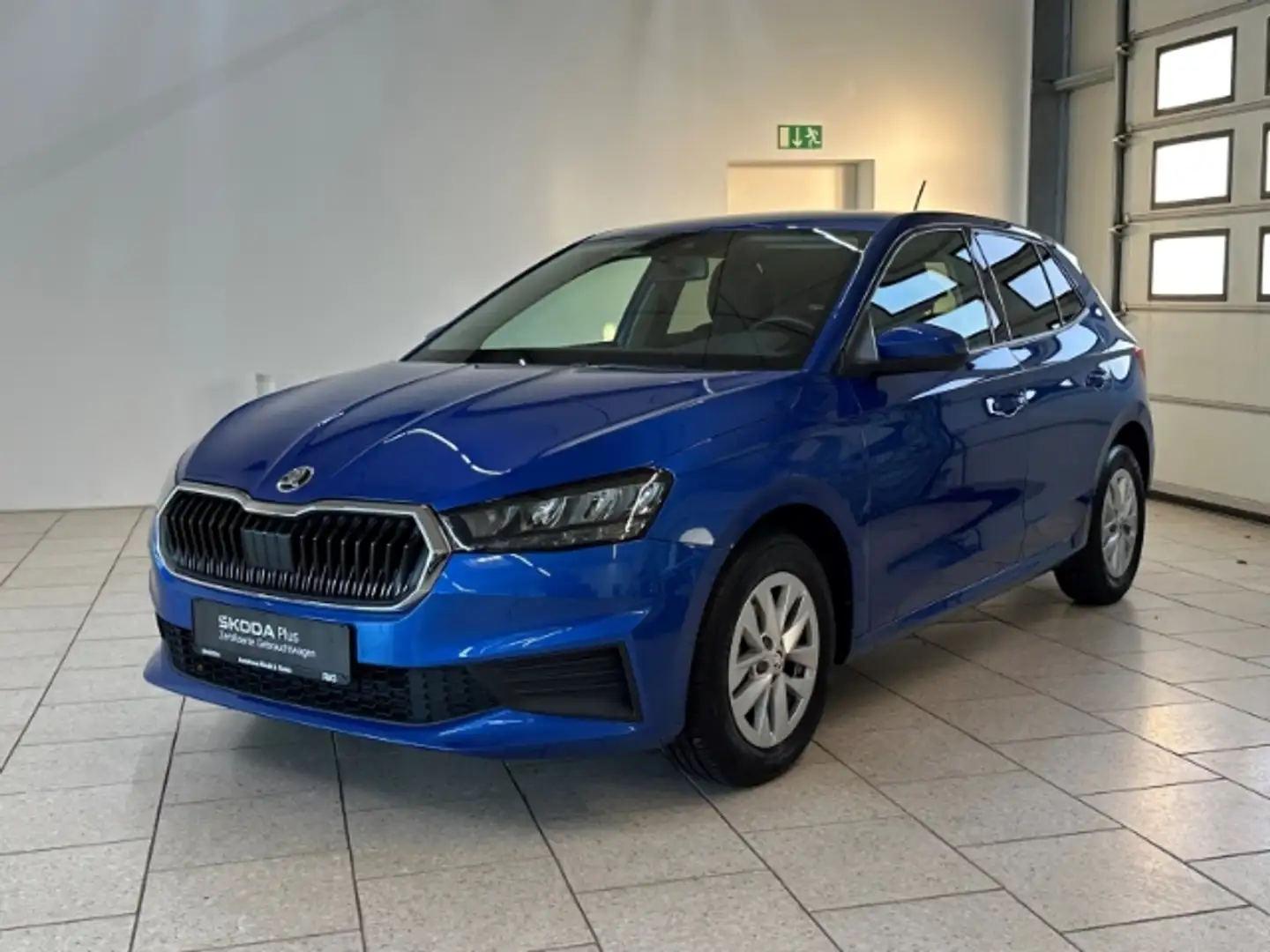 Skoda Fabia 1.0 TSI Ambition Klima Freispech PDC DAB Blau - 2