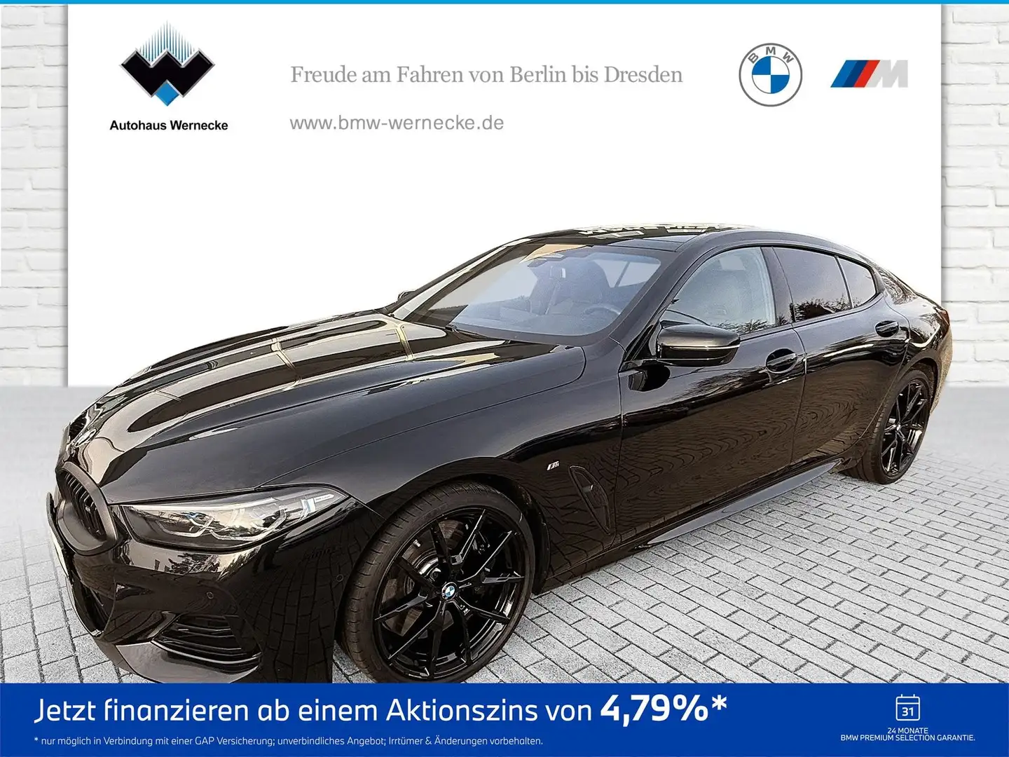BMW M850 i xDrive Gran Coupé B&W Surround DAB WLAN Schwarz - 1