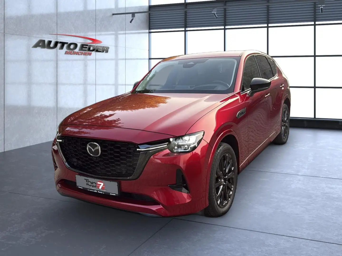 Mazda CX-60 Homura Hybrid AWD Bluetooth Head Up Display Rouge - 2