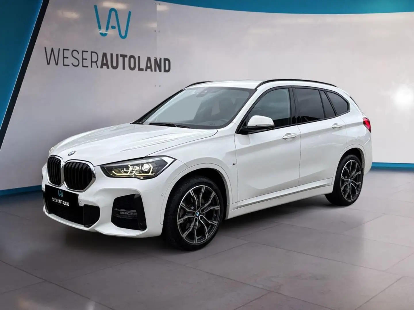 BMW X1 20d xDrive M Sport NAVI KEYLESS HIFI 19' Blanco - 1