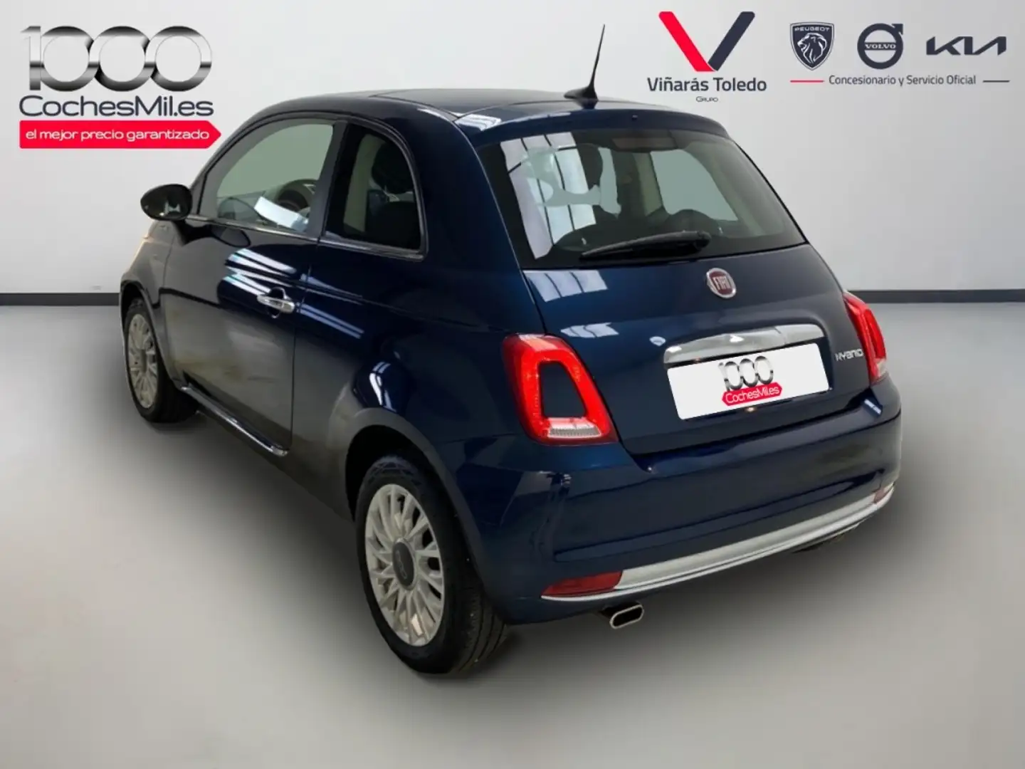Fiat 500 1.0 Hybrid Dolcevita 52kW Azul - 2