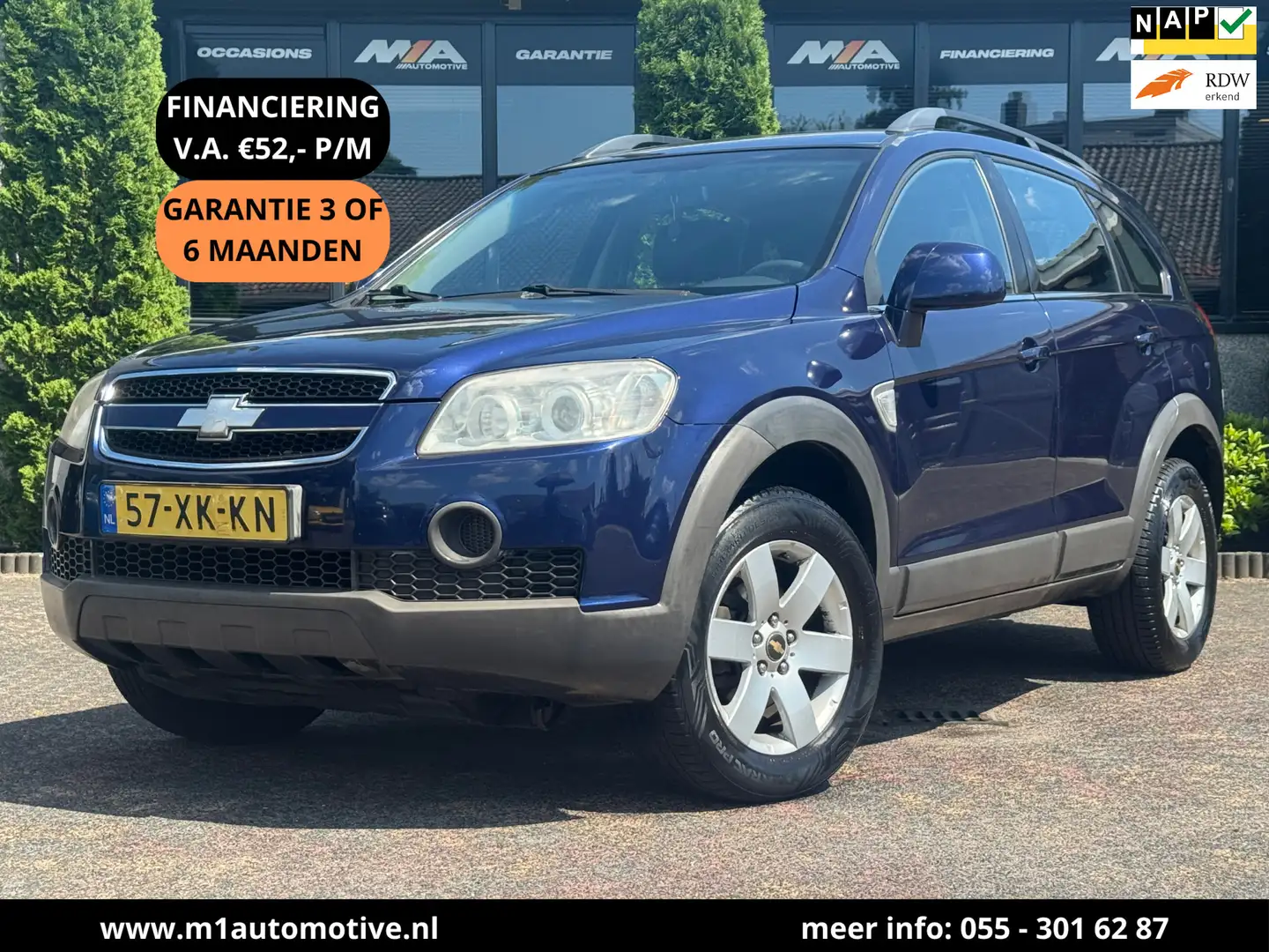 Chevrolet Captiva 2.4i Class 7-PERS | A/C | Navi | Trekhaak Bleu - 1