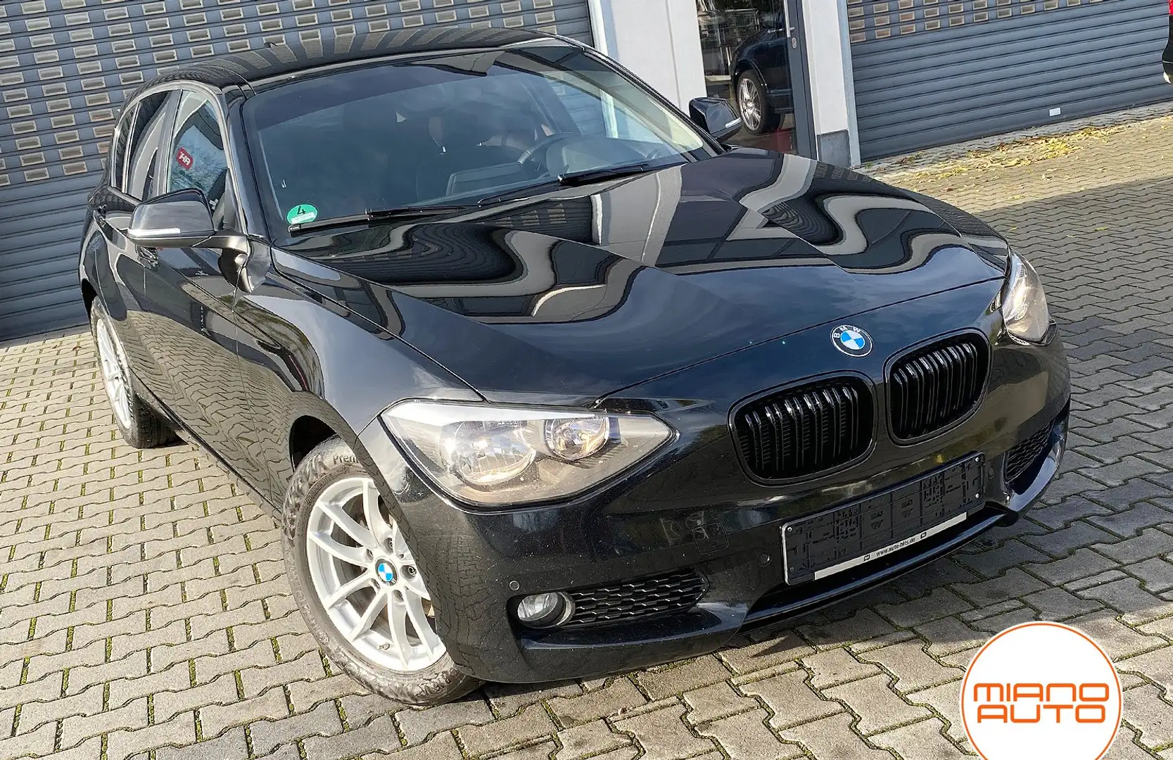 BMW 114 114i *Advantage|Klima|Sitzheizung|PDC|TÜV neu* Noir - 2