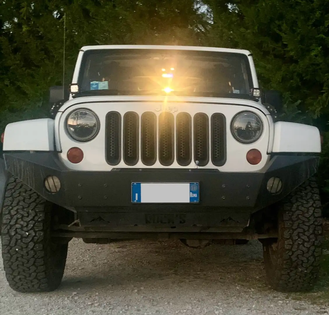 Jeep Wrangler Jk Sahara Bianco - 1