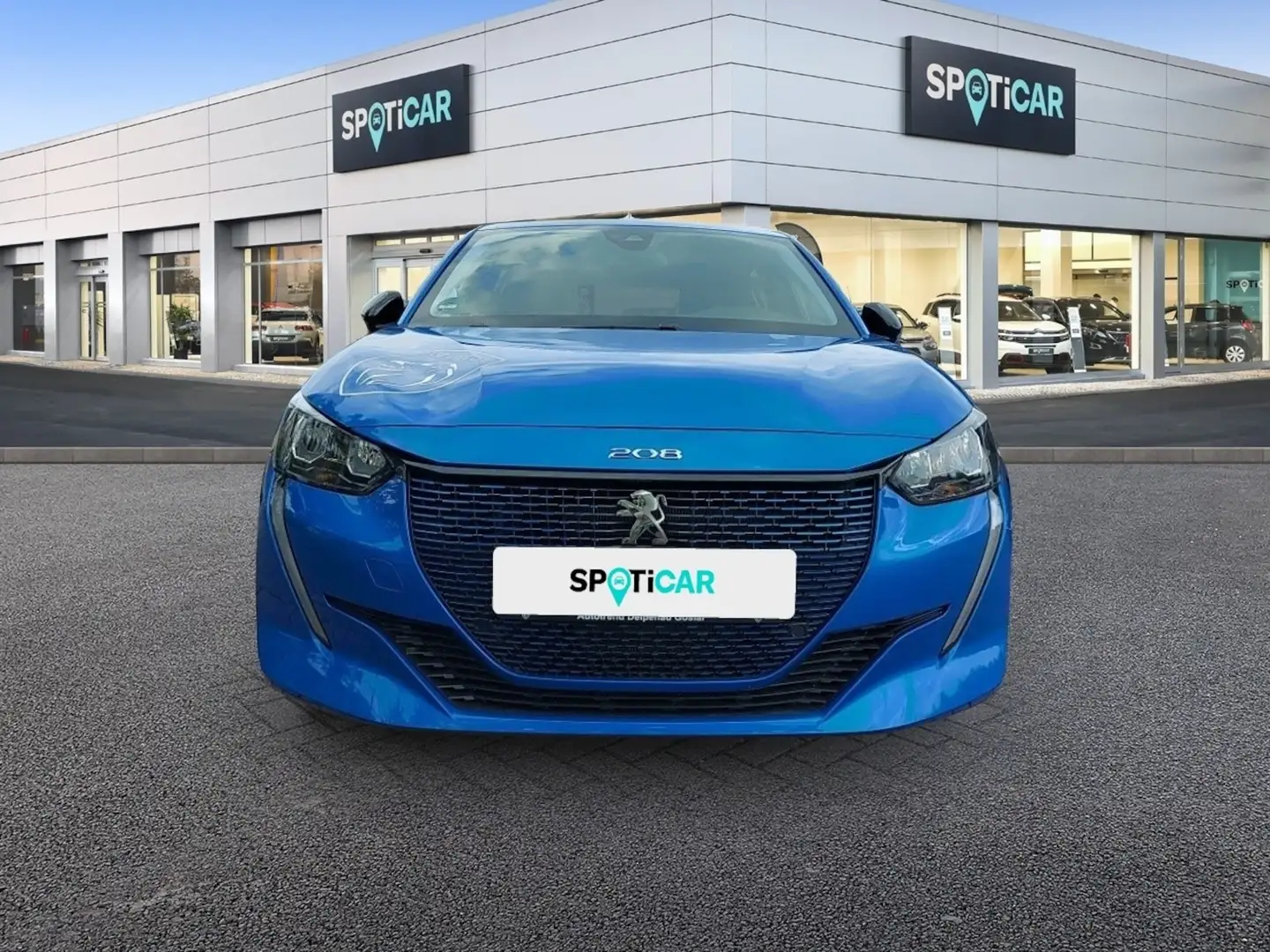 Peugeot e-208 Allure 136 Finanzierung ab 1,99 % eff Zins Blau - 2