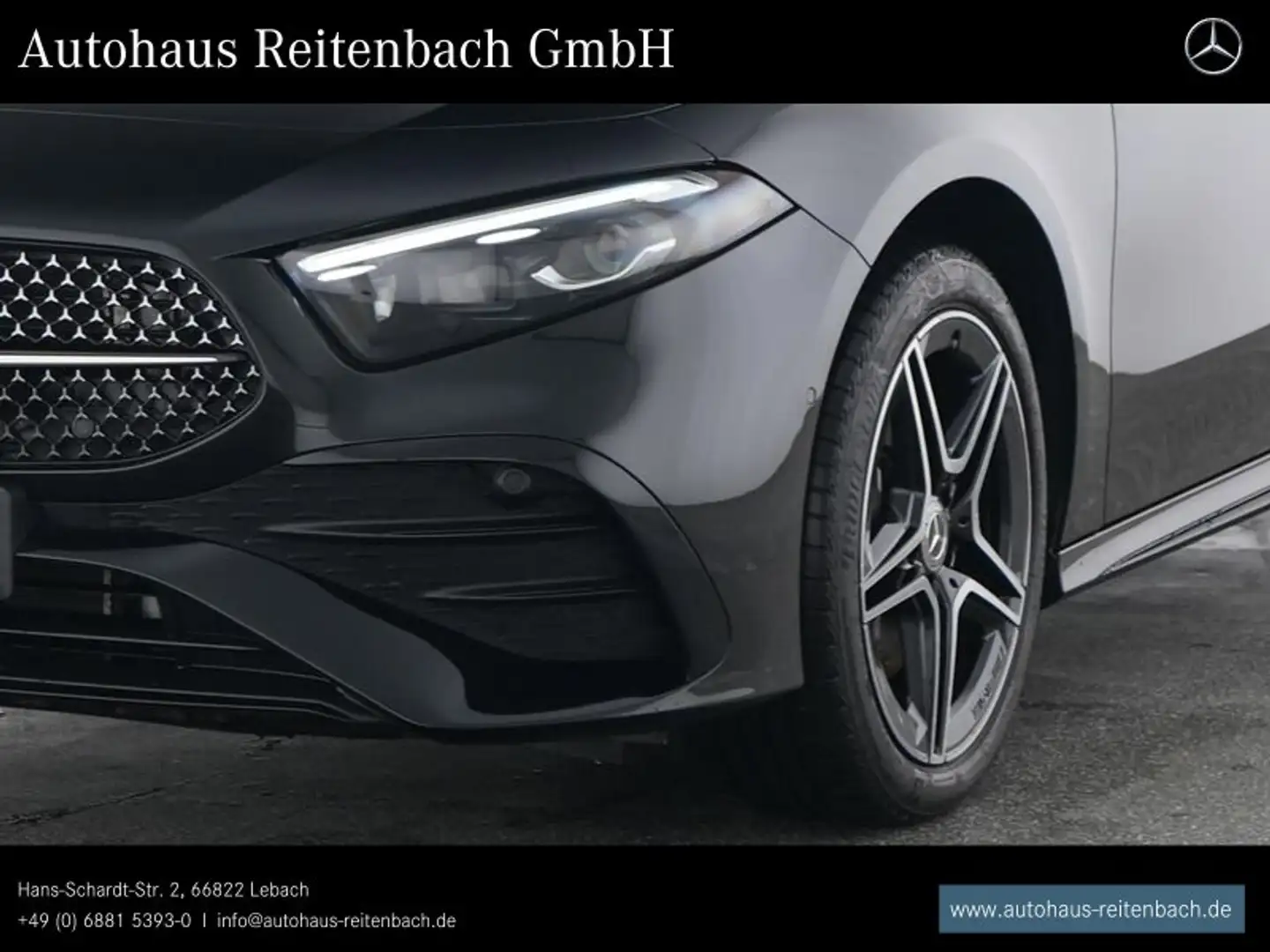 Mercedes-Benz A 250 A250e LIMO AMG+BURMESTER DISTR+NIGHT+360°+MEMORY Schwarz - 2