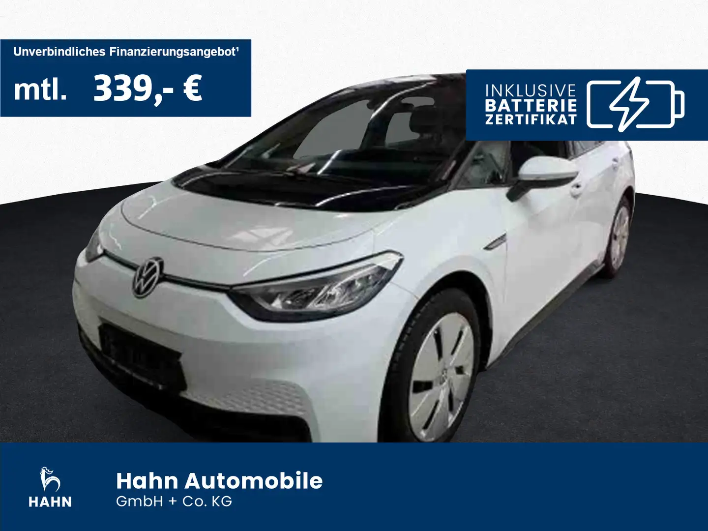Volkswagen ID.3 Pro App-C Keyless LED Navi PDC Wärmepumpe Weiß - 1