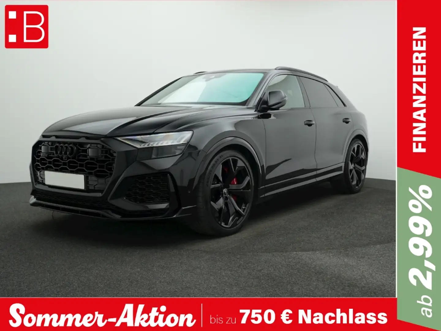 Audi RS Q8 HEAD-UP PANO LEDER BANG&OLUFSEN STANDHZ Schwarz - 1