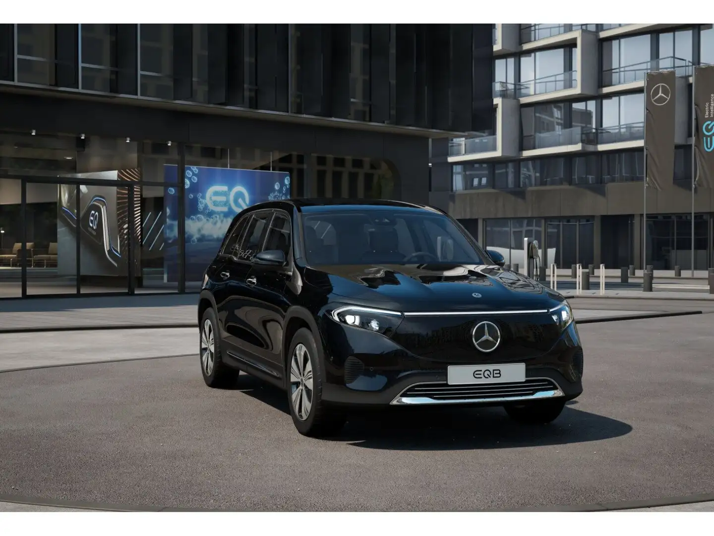 Mercedes-Benz EQB 250 + #DISTRONIC #WINTER-PAKET #KEYLESS #KAM Schwarz - 2