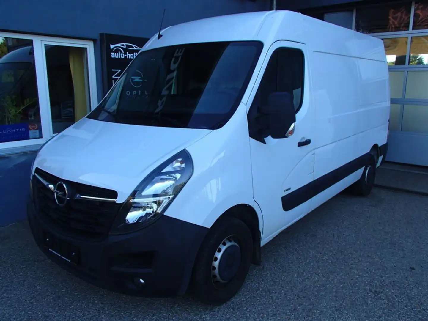 Opel Movano HKa L2H2 3,5t, Schwingsitz, Kamera, Klima,. Weiß - 2