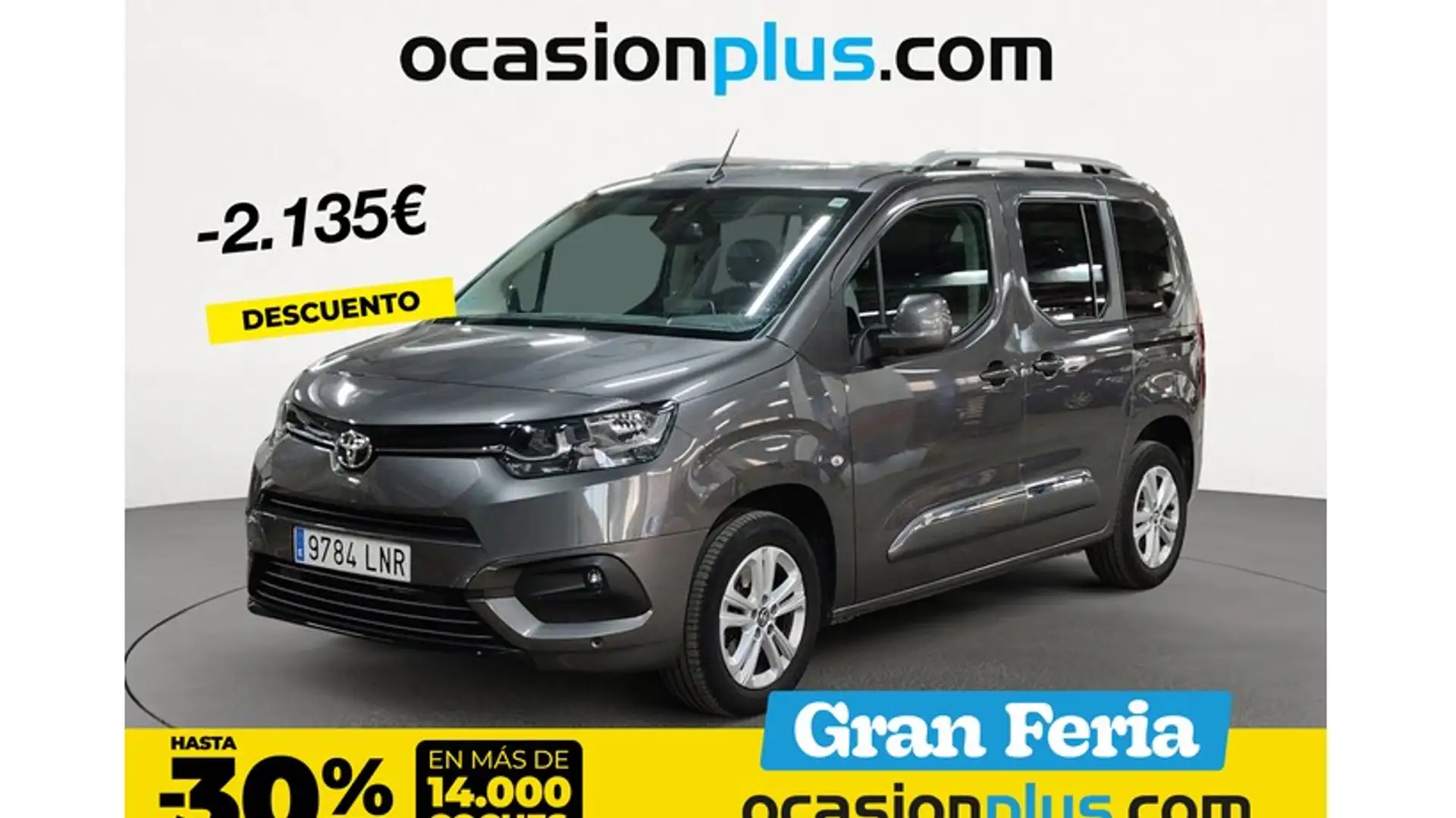 Toyota Proace Family L1 1.2 5pl. Active 130 Aut. Gris - 1