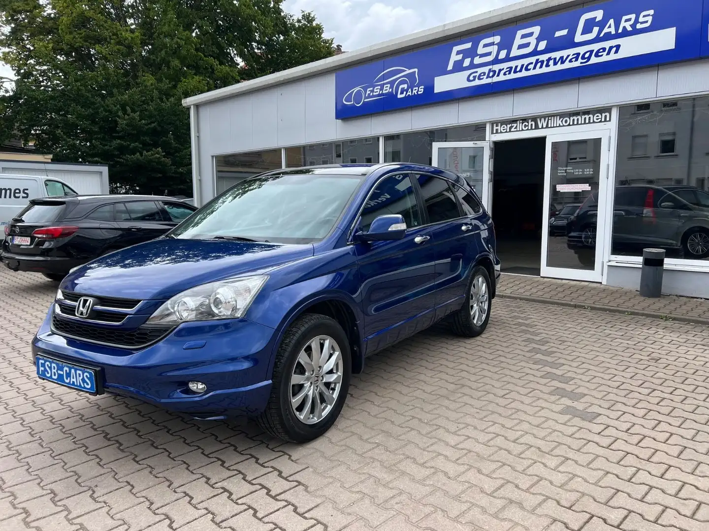 Honda CR-V Executive Automatik Leder Blau - 2