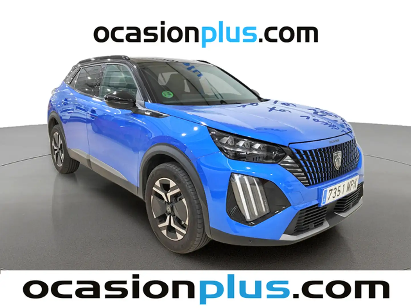 Peugeot 2008 1.2 PureTech S&S GT EAT8 130 Bleu - 2