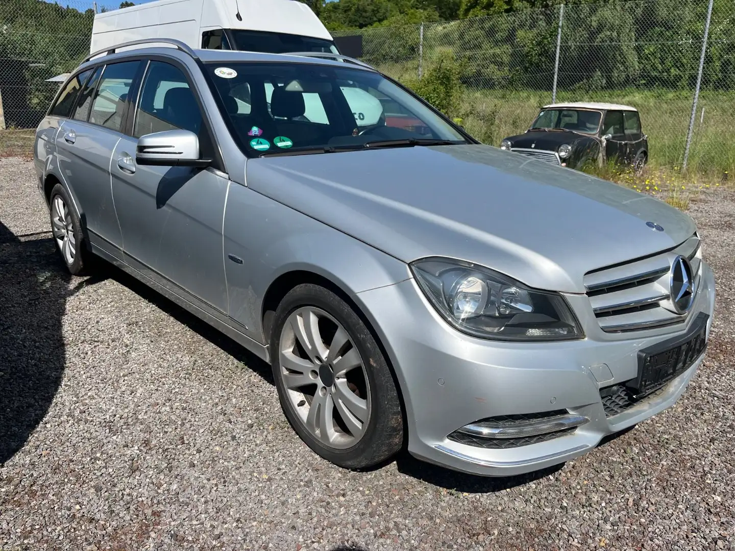 Mercedes-Benz C 220 / Öl läuft aus / NO Discount Silber - 2