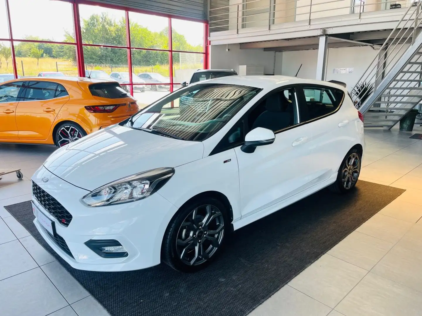 Ford Fiesta ST LINE 1,0 100 GPS APPLE CARPLAY HIFI B&O PARK PI Blanc - 1