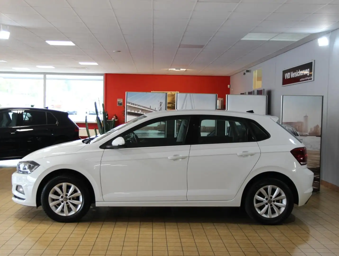Volkswagen Polo Highline 1.0 TSI, Climatr.,Navi,LED,ACC... Bianco - 2