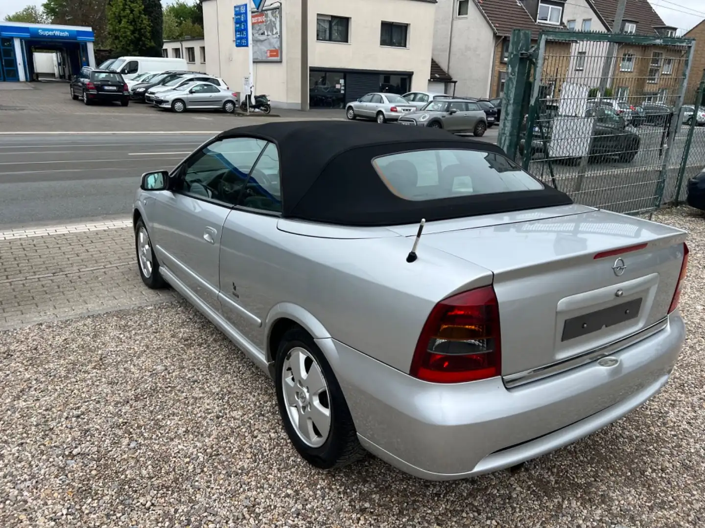 Opel Astra G Cabrio 1.8 16V*TÜV NEU*2 HAND*SEHR SAUBE Silber - 2