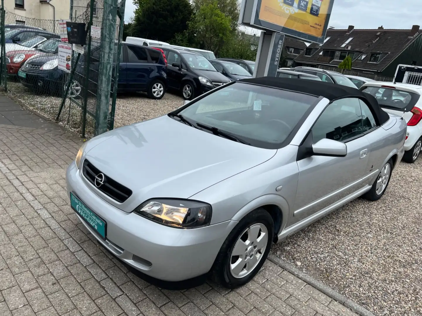 Opel Astra G Cabrio 1.8 16V*TÜV NEU*2 HAND*SEHR SAUBE Silber - 1