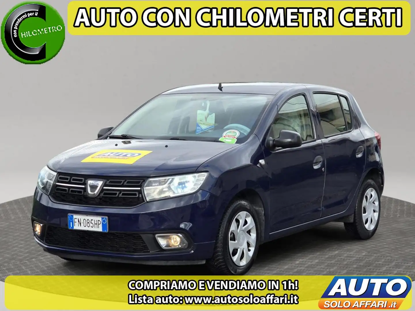 Dacia Sandero 1.0 75CV EURO6C NEOPATENTATI 70.000KM Blu/Azzurro - 2