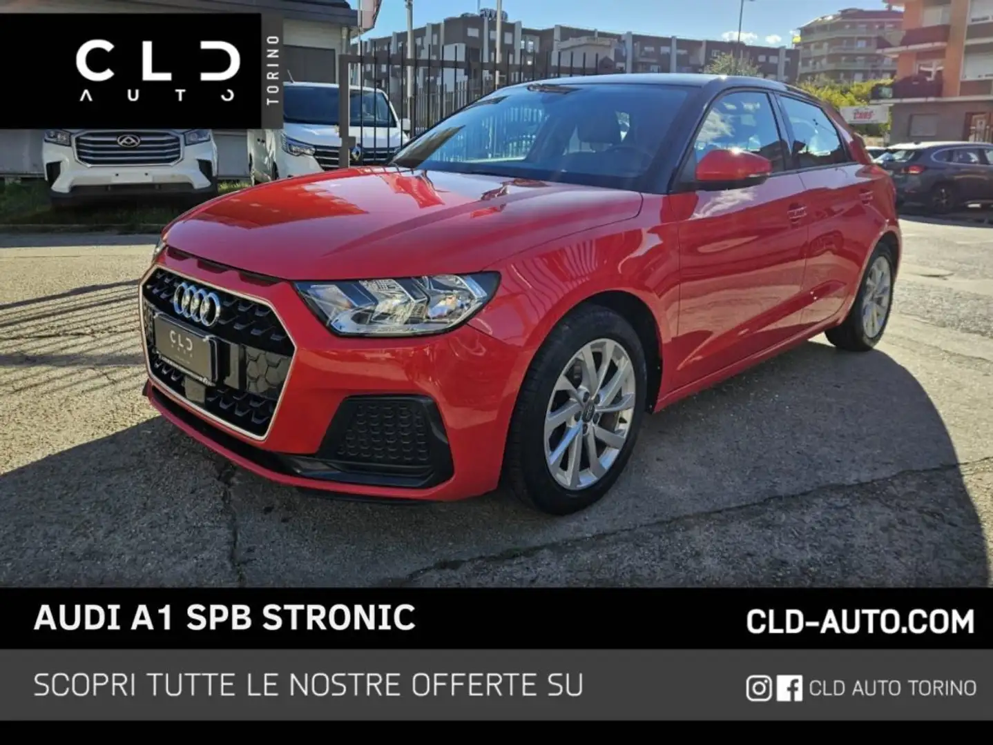 Audi A1 SPB 30 TFSI S tronic Rosso - 1