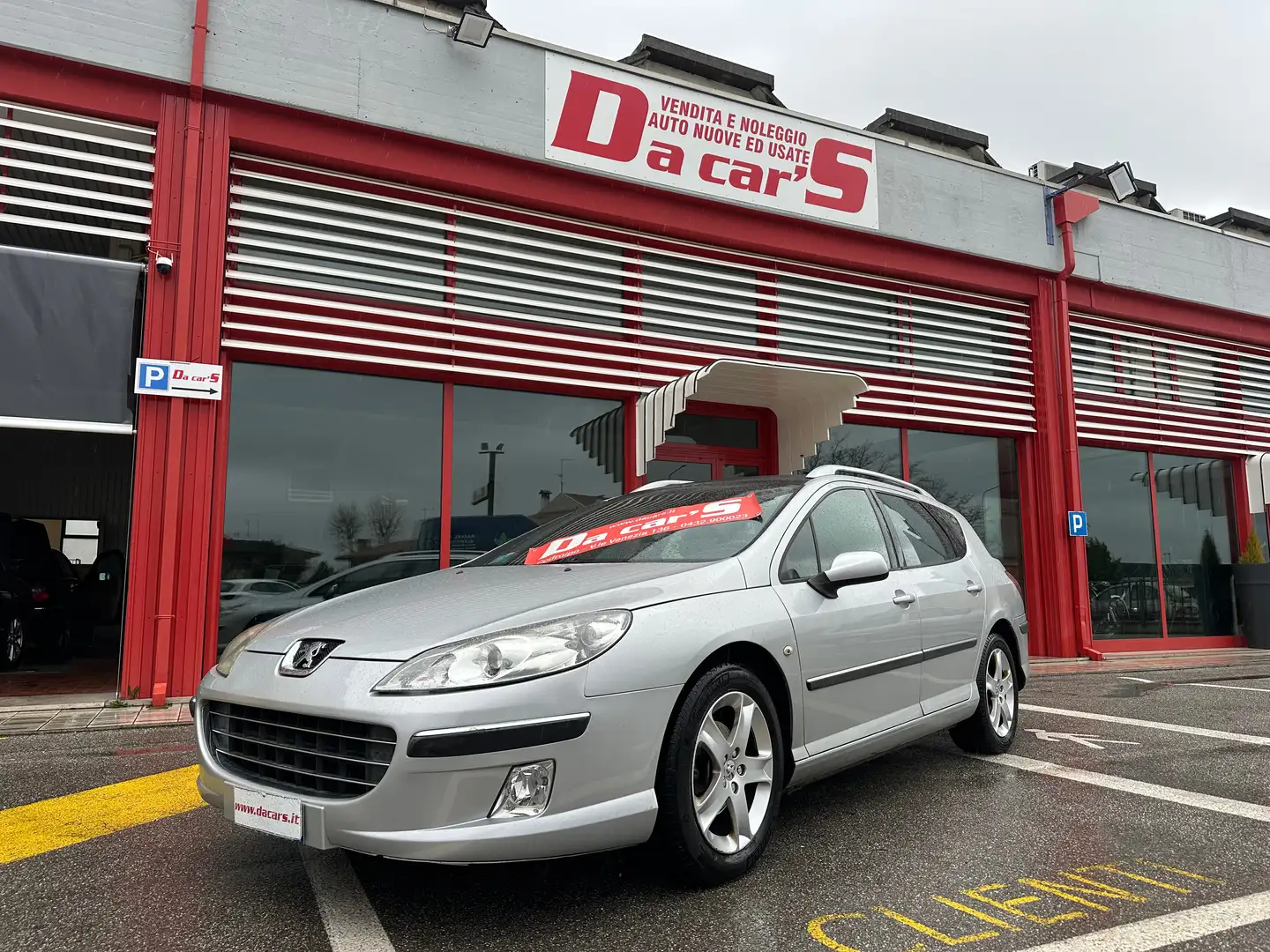 Peugeot 407 SW 2.0 hdi 16v Confort fap Argento - 2