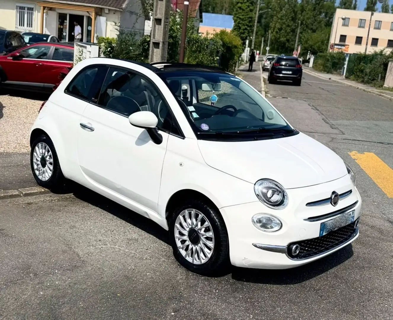 Fiat 500 1.0 69CV CLUB BVA Blanc - 1