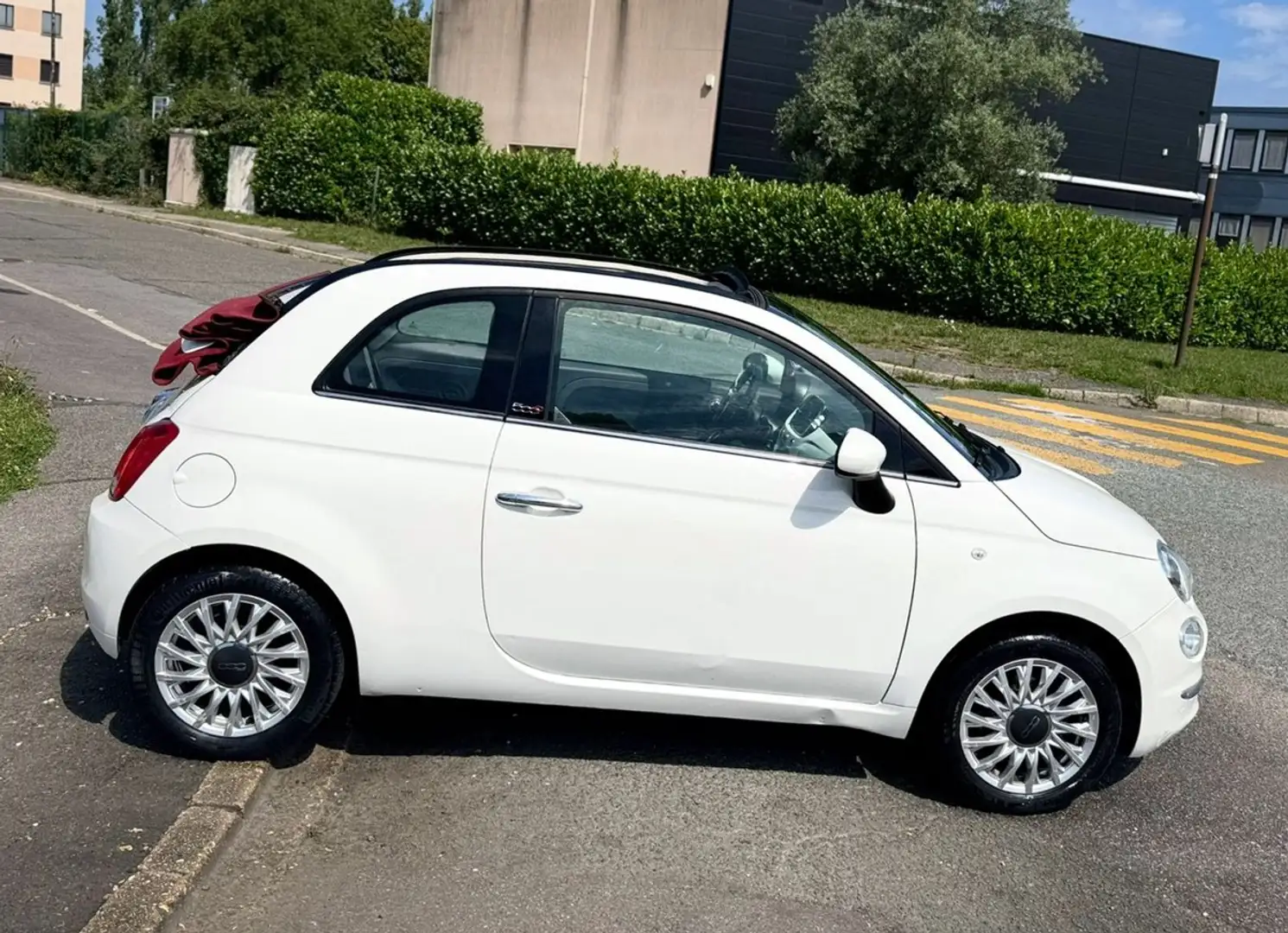 Fiat 500 1.0 69CV CLUB BVA Blanc - 2