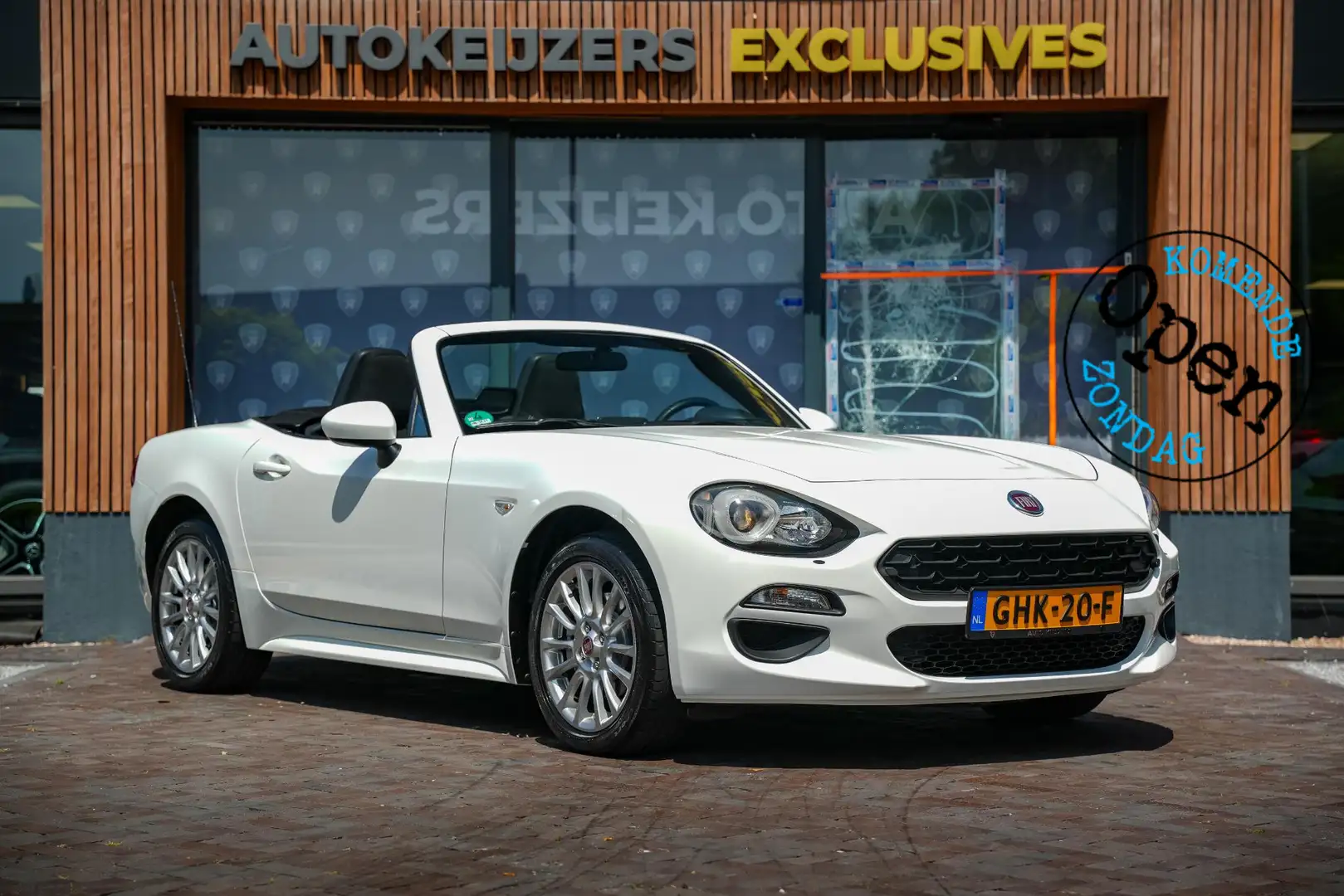 Fiat 124 Spider 1.4 MultiAir Turbo Airco Cruise Audio 16"LM Bianco - 1