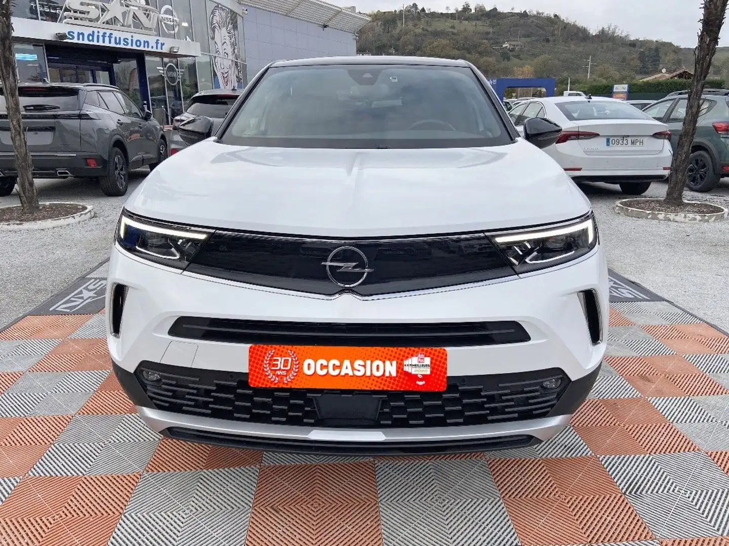 Opel Mokka 1.2 TURBO 130 ULTIMATE EAT8 1ER MAIN Blanc - 2