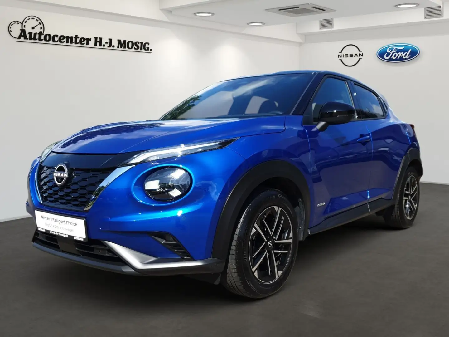 Nissan Juke Hybrid N-Connecta + ProPilot Azul - 2