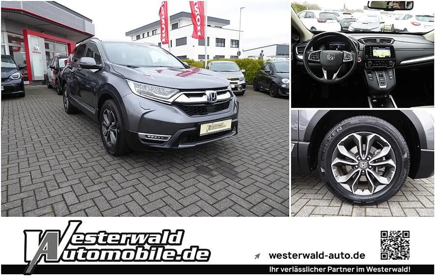 Honda CR-V Hybrid 2.0 i-MMD 4WD Executive / 1. Hand Grau - 1