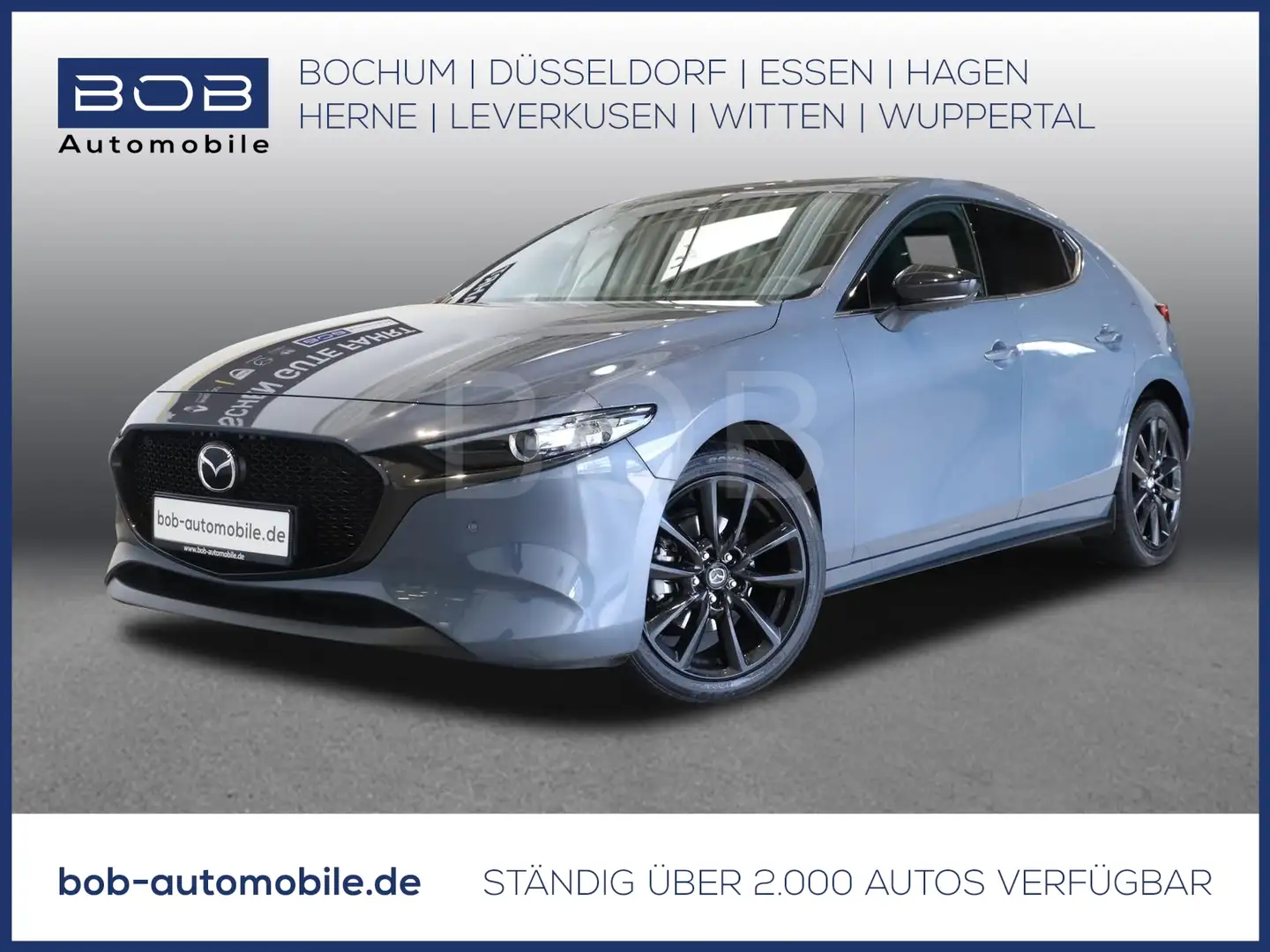 Mazda 3 SKYACTIV-X M-Hybrid Homura Head-Up 360° SHZ Gri - 1