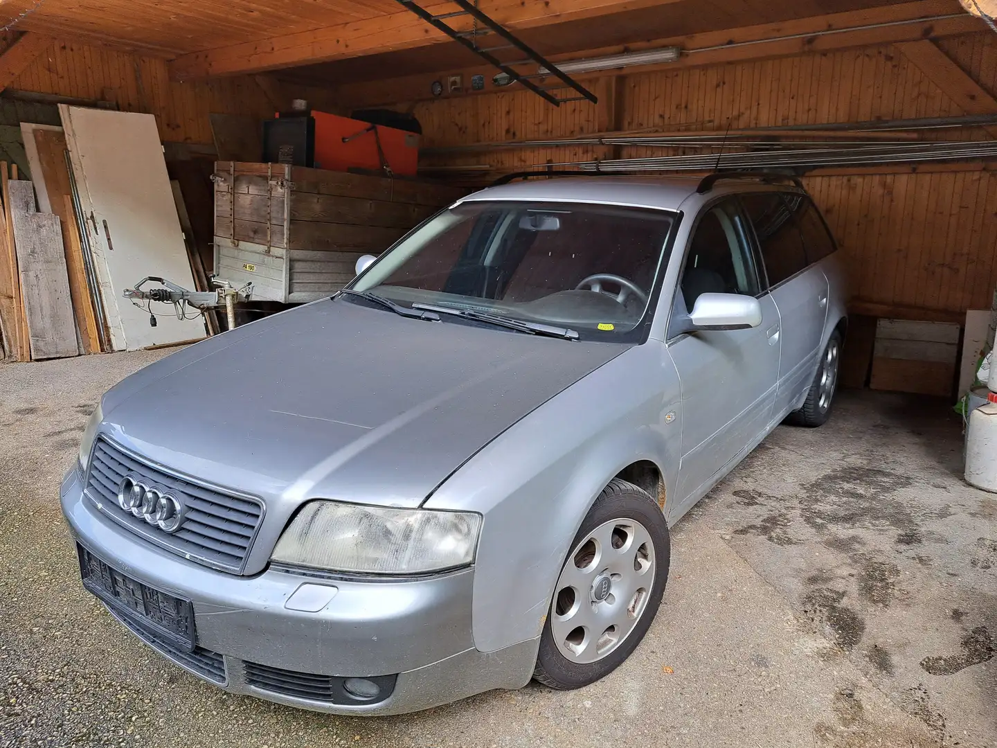 Audi A6 A6 Avant 1,9 TDI***MIT PICKERL*** Argent - 2