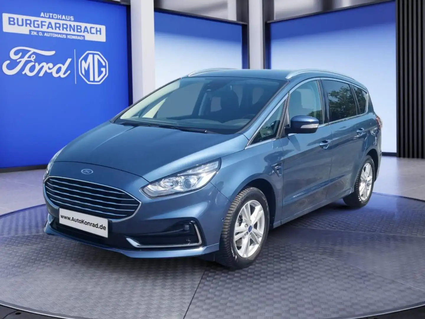 Ford S-Max S-Max 2.5 Duratec FHEV TITANIUM Bleu - 1