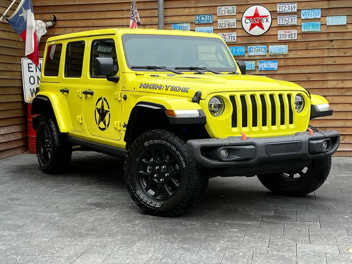 Jeep Wrangler Unlimeted Sport Tide Hide 4x4 3.6l NAVI Gelb - 2
