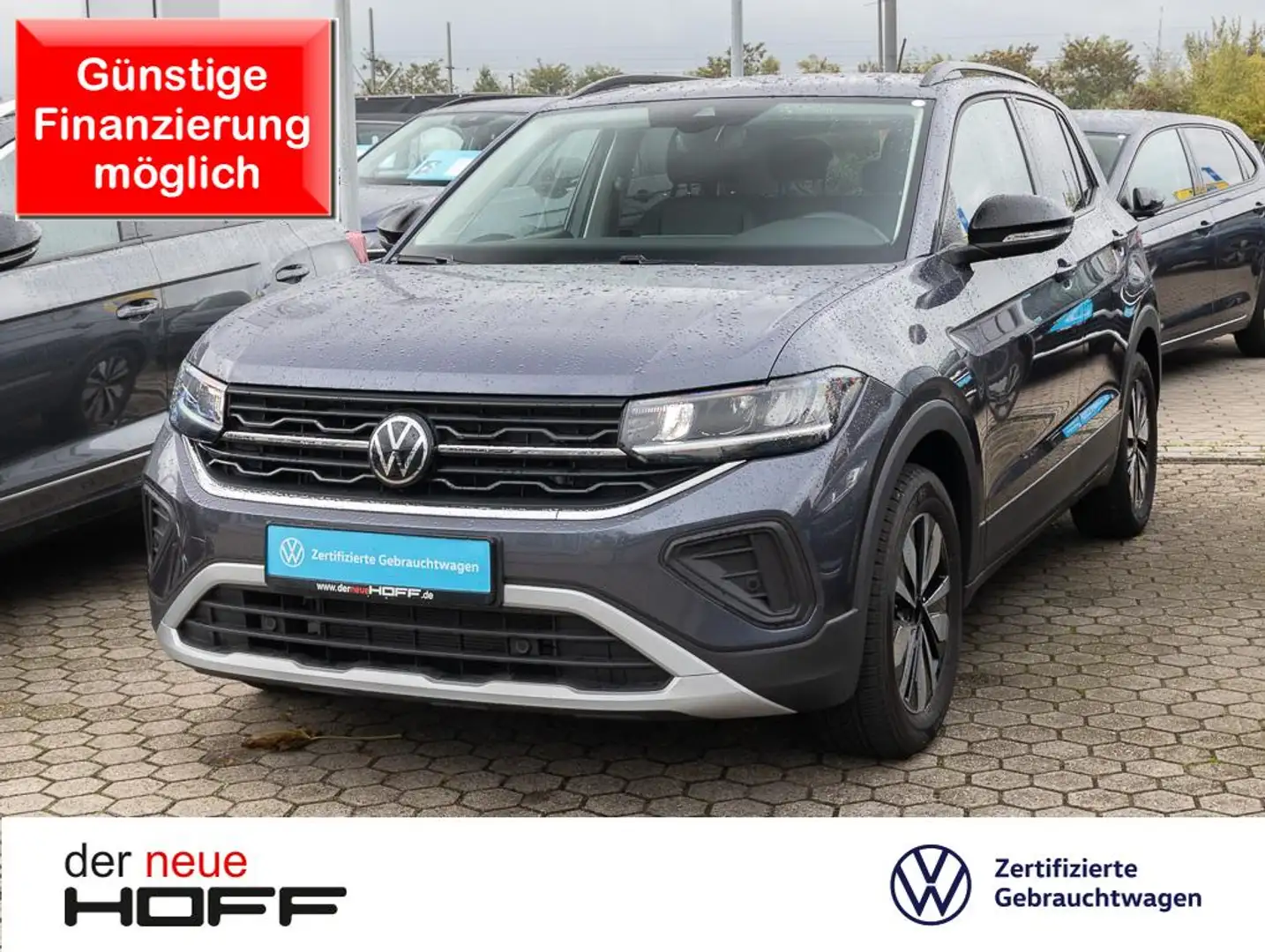 Volkswagen T-Cross 1.0 TSI DSG Goal LED Navigation AHK Kamera Grau - 1