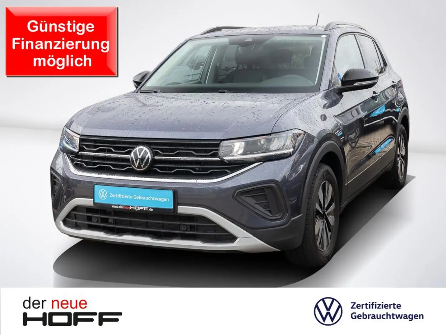 Volkswagen T-Cross 1.0 TSI DSG Goal LED Navigation AHK Kamera Gris - 1