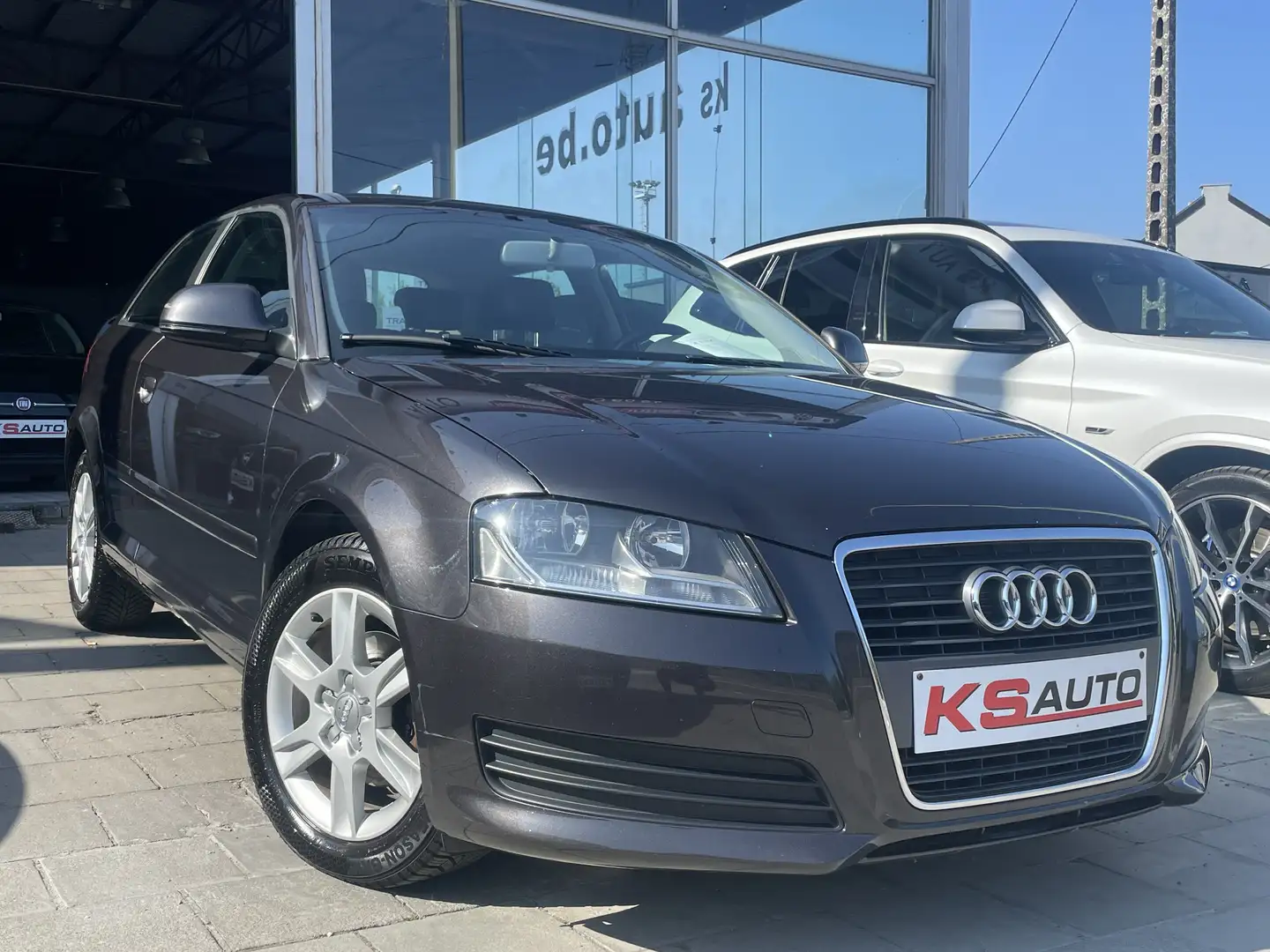 Audi A3 1.9 TDi Ambition/211.789KM/CLIM AUTO/CUIR/EURO 4 Gris - 2