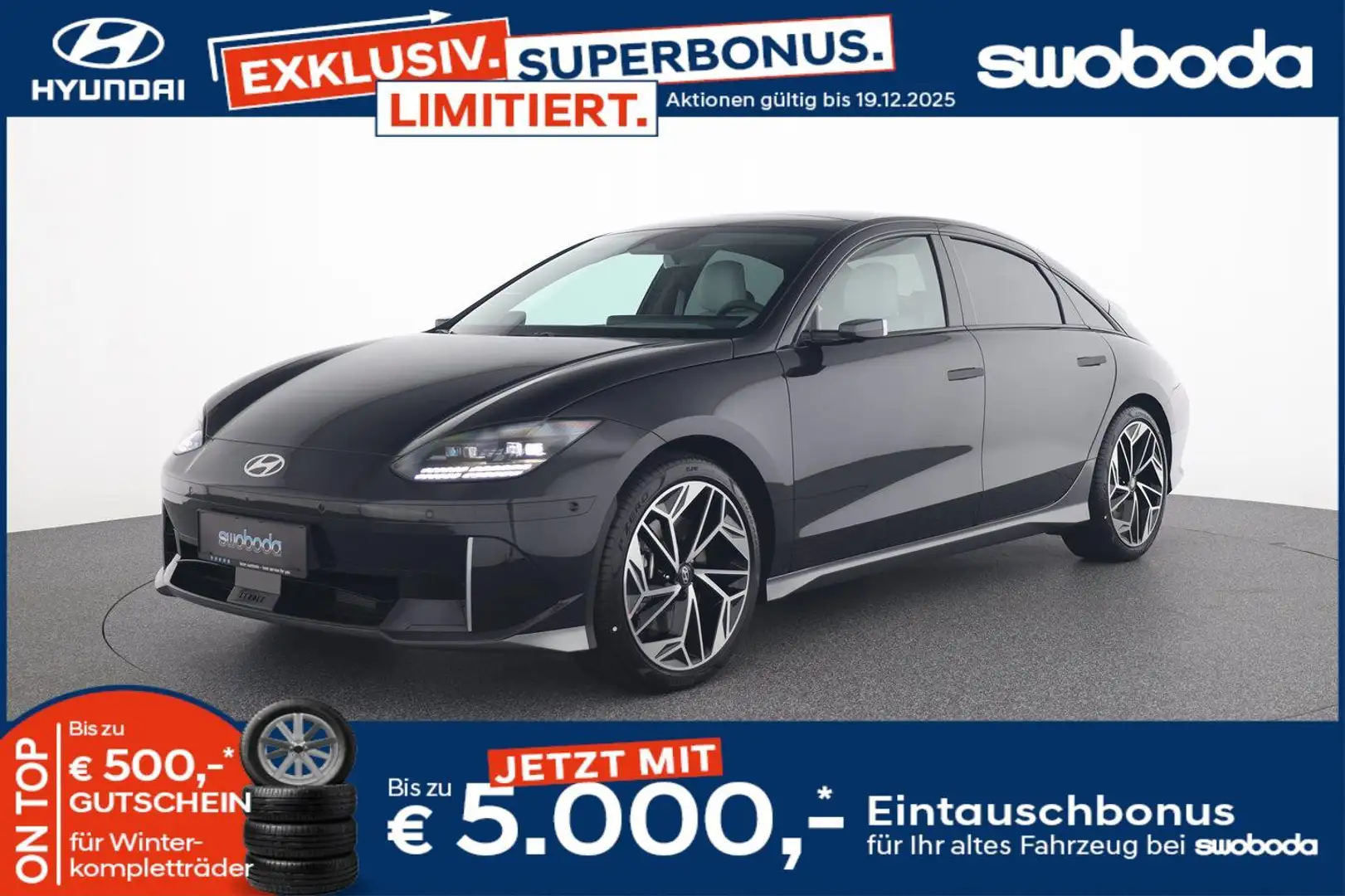 Hyundai IONIQ 6 TOP LINE Long Range 77,4 kWh 4WD i63t1-O2/ Bleu - 1