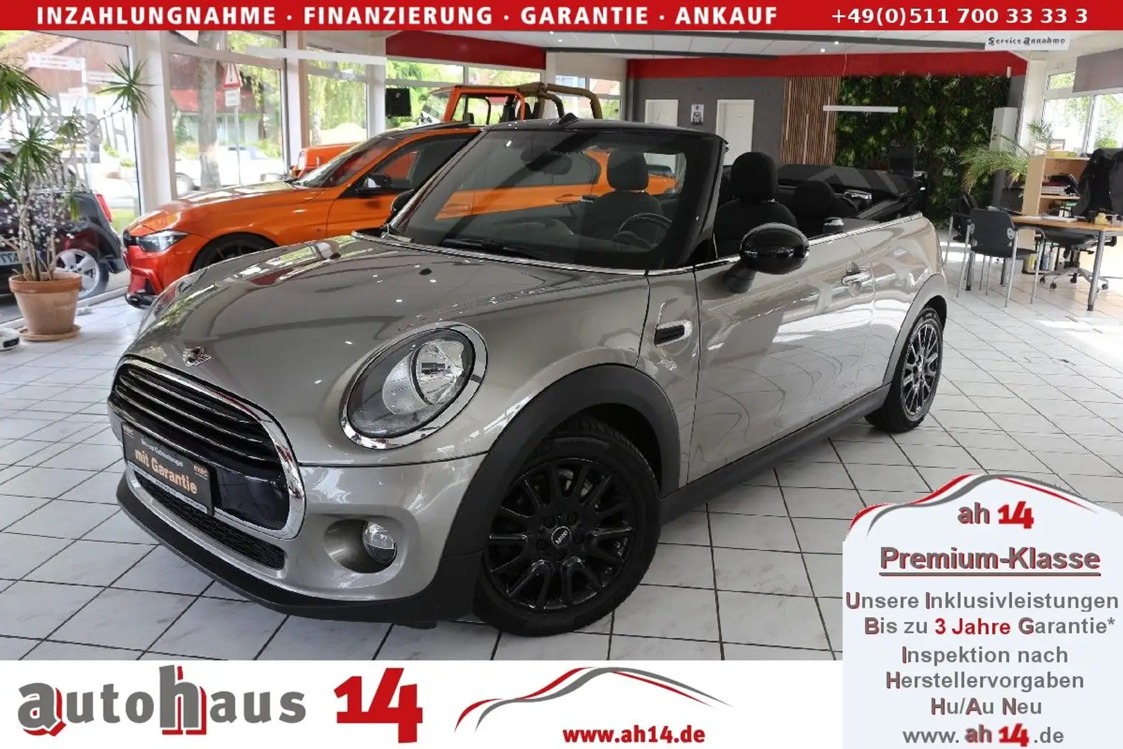 MINI Cooper Cabrio - Sitzheizung-Tempomat-PDC-UJack Grau - 1