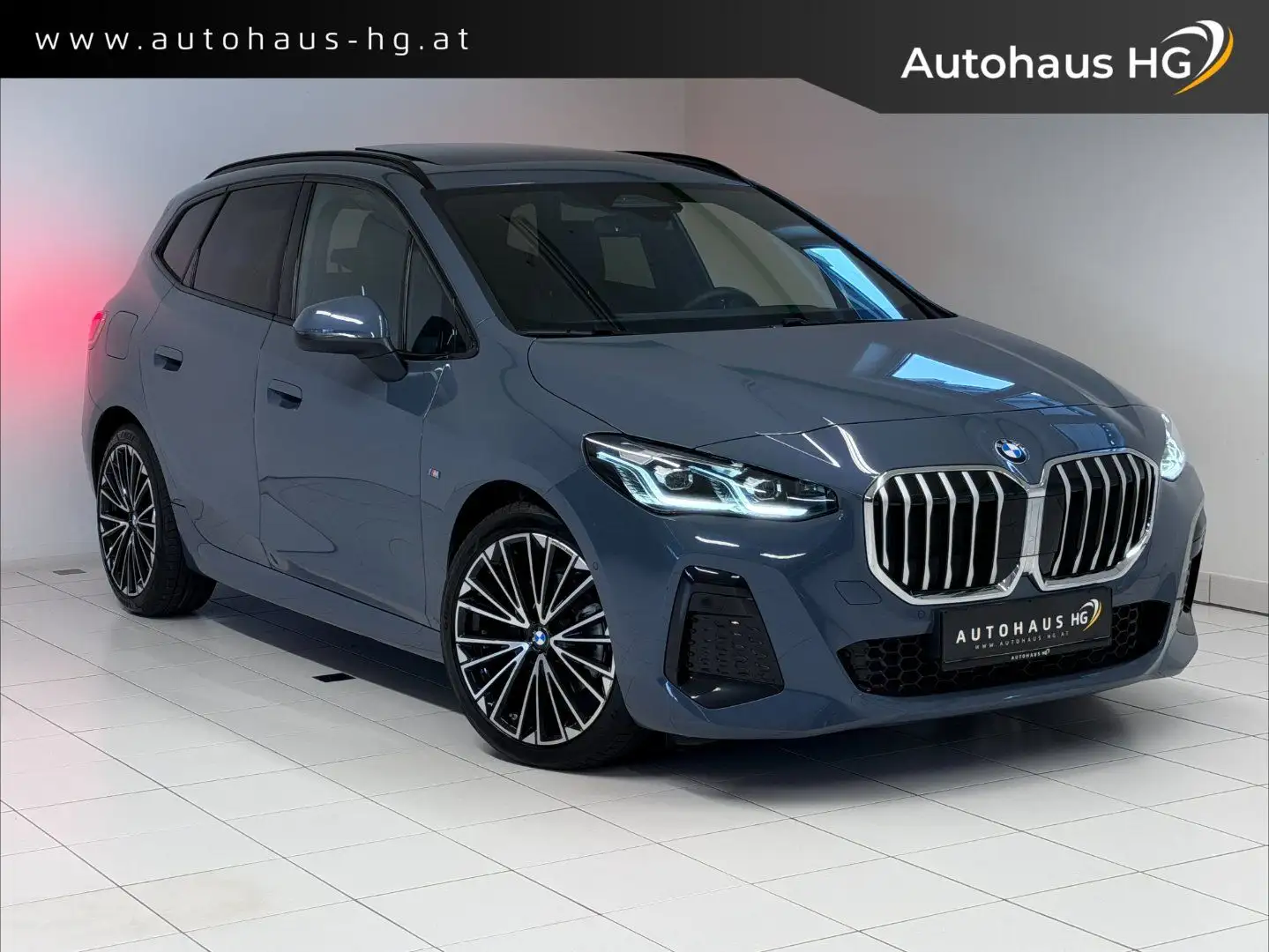 BMW 218 i Active Tourer M Sport | Panorama | Leder | Mass Grau - 1