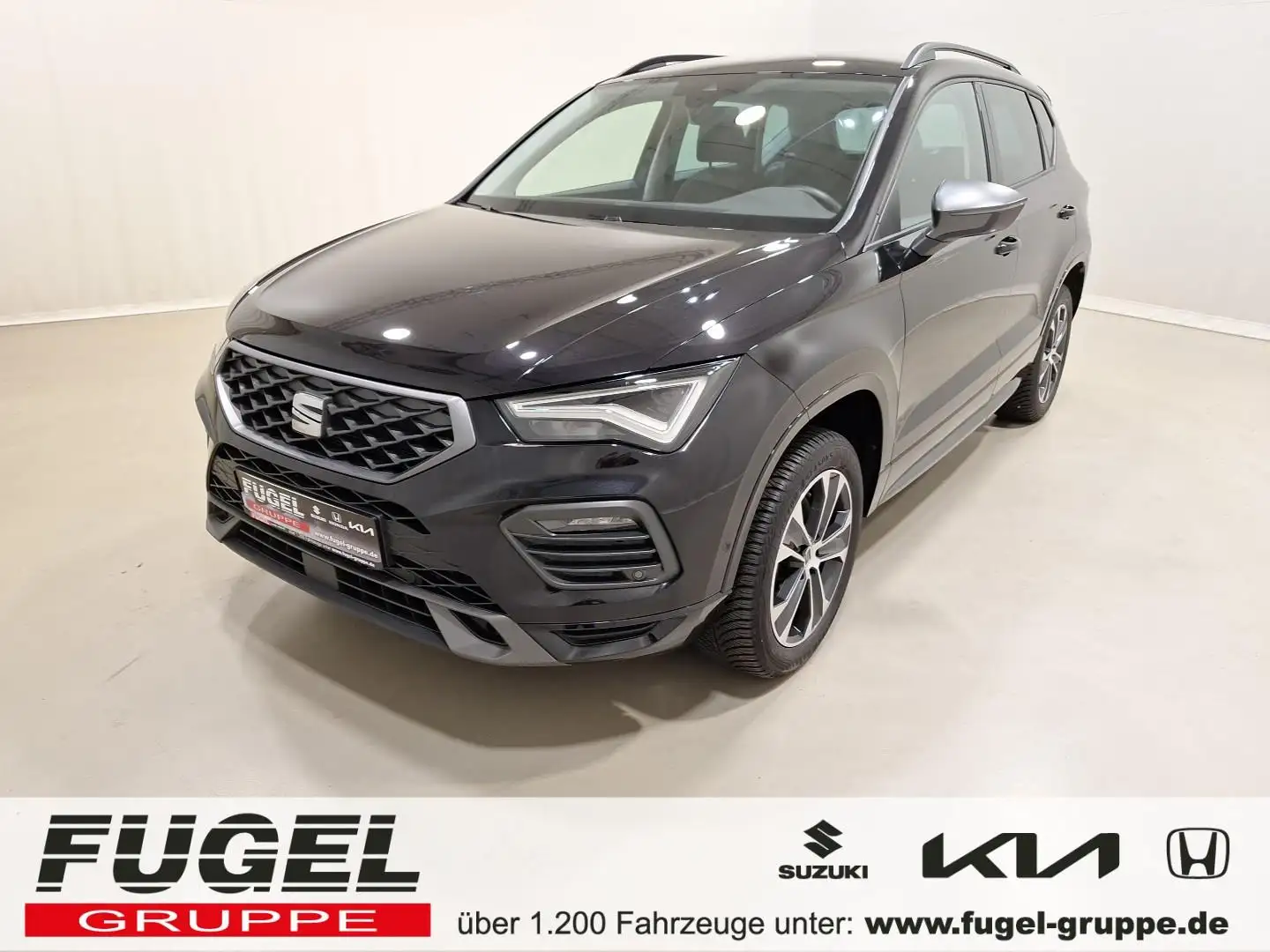 SEAT Ateca 2.0 TDI DSG FR virt.Cock.|LED|Winter|Navi|RFK Schwarz - 1