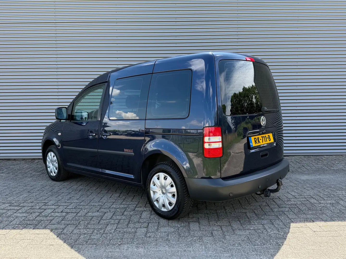 Volkswagen Caddy 1.2 TSI Trendline | Airco | 2xSchuifdeur | Trekhaa Blauw - 2