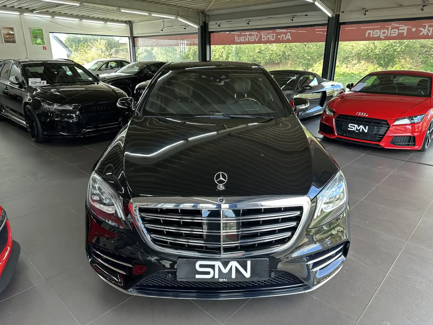 Mercedes-Benz S 450 AMG Line/360°/Multibeam/Head-UP/Pano Schwarz - 2