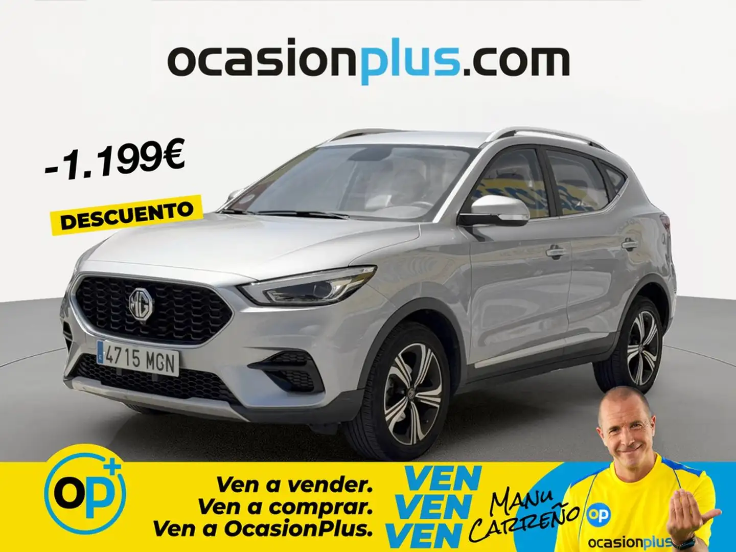 MG ZS 1.5 VTi-Tech Comfort 78kW Gris - 1
