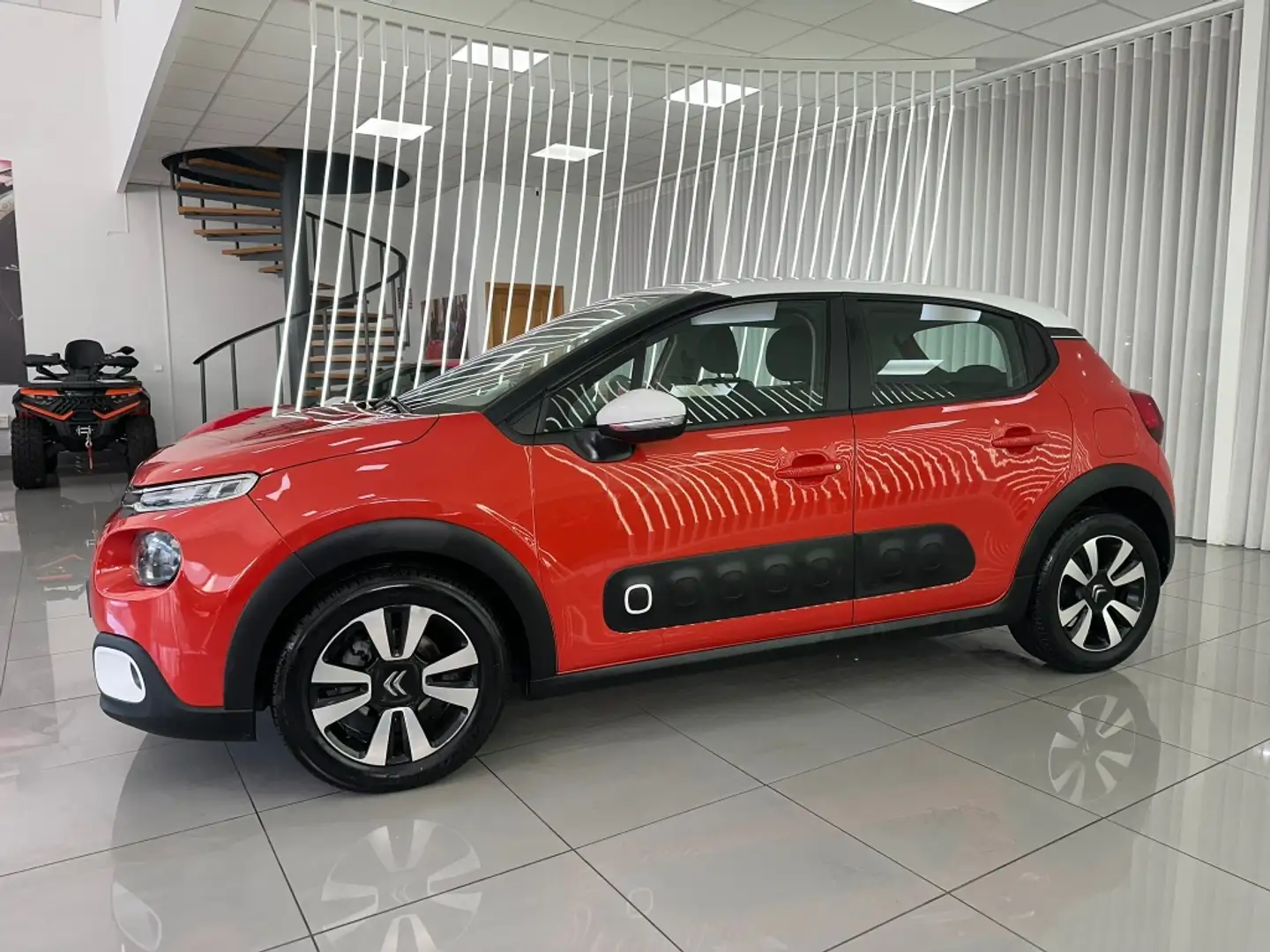 Citroen C3 1.6BlueHDi S&S Feel 75 Rouge - 2