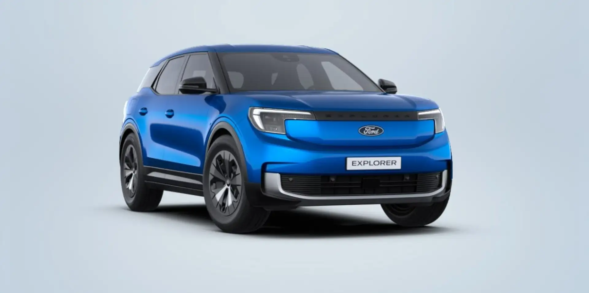 Ford Explorer BEV Extended Range RWD IACC*BLIS*360° Bleu - 2