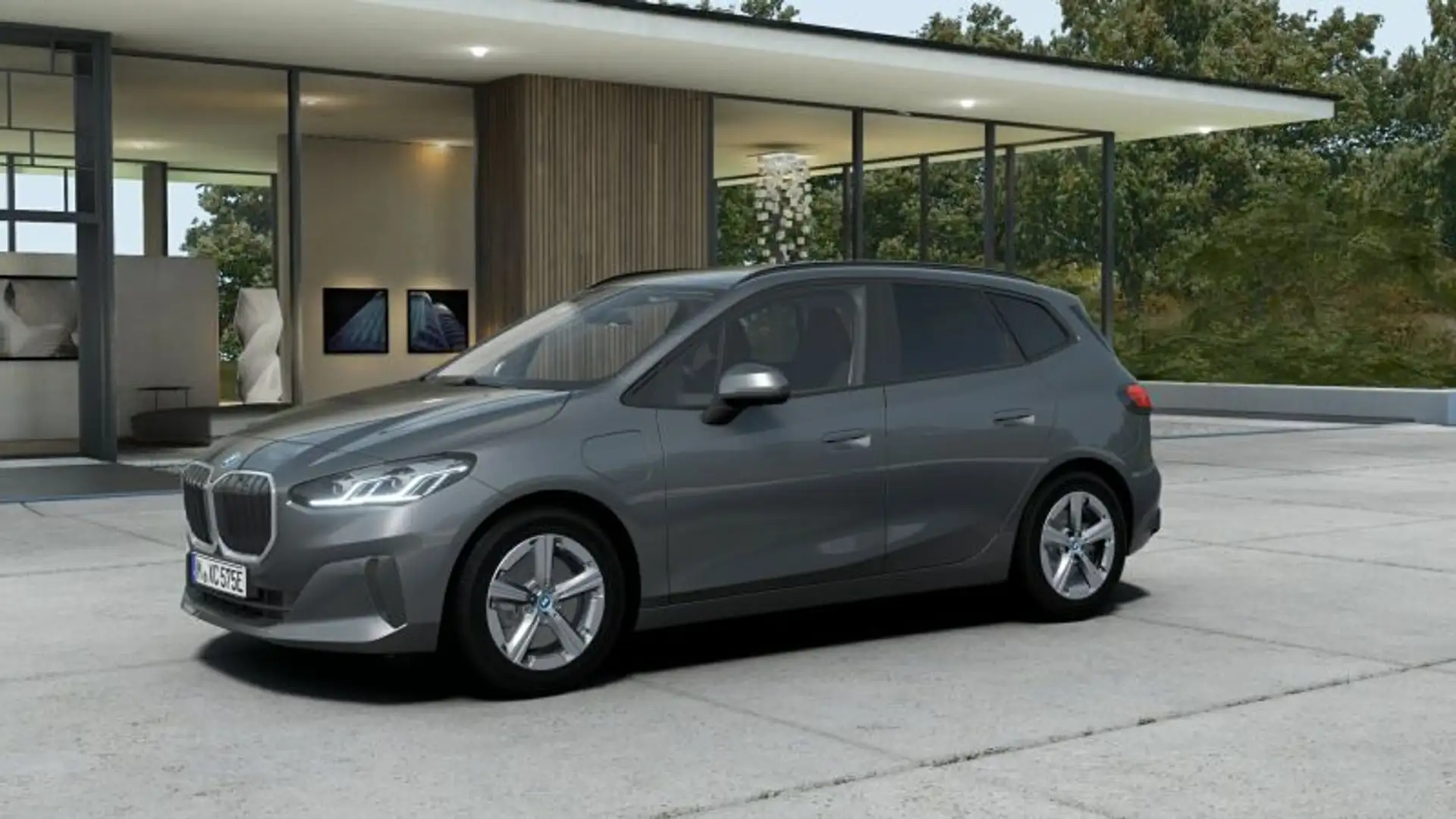 BMW 225 e xDrive Active Tourer Gris - 2